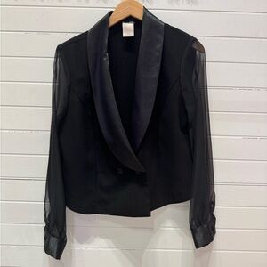 Helene Blake Black Blouse